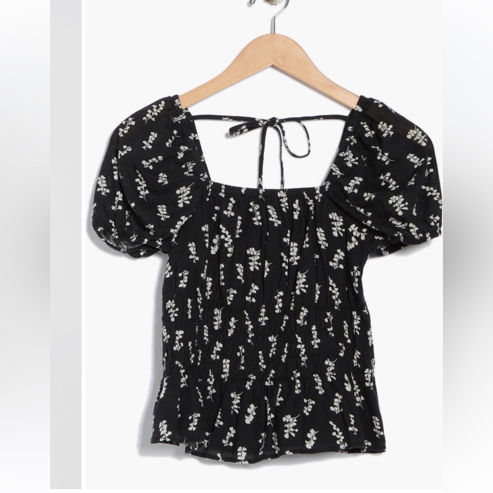 MELROSE and MARKET puff sleeve top - Picture 9 of 9